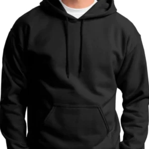 Moletom Masculino Bolso Capote Liso Gorro Canguru Blusa